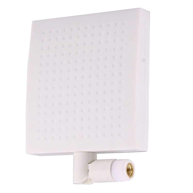 12dBi SMA Male Connector 2.4GHz Panel WiFi Antenna(White)