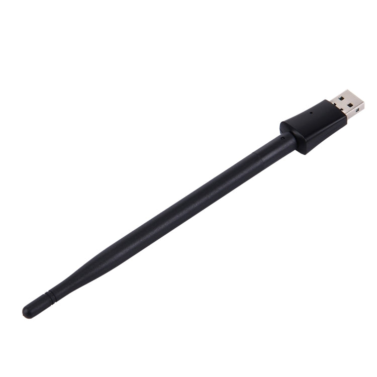 SM-N150M1-W2 USB 2.0 150Mbps 2.4GHz WiFi Wireless Adapter + 5DBi Antenna, IEEE 802.11b / 802.11g / 802.11n, 64/128Bit WEP, WAP, WAP2