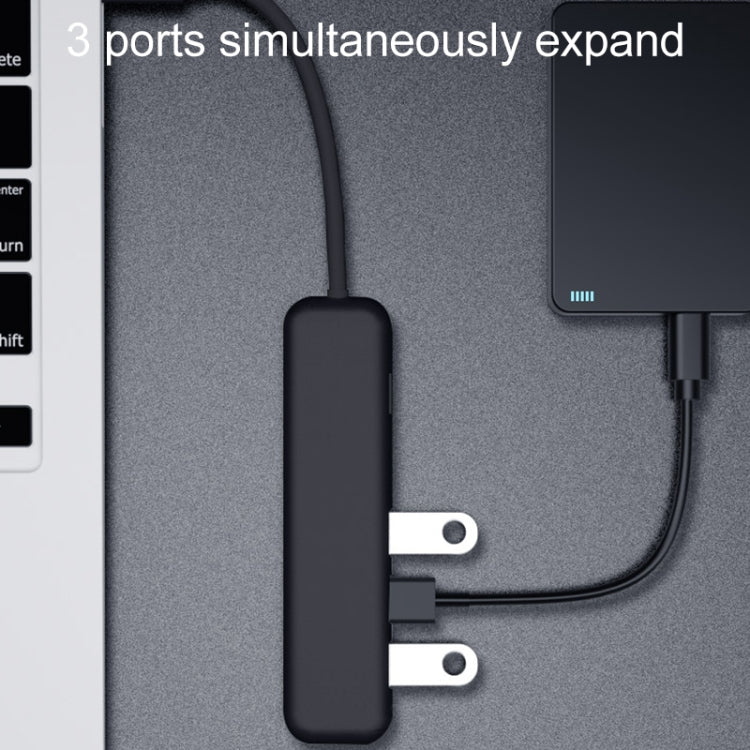 YAOMAISI 7 in 1 Extender USB3.0+ card reader + charging , Support PD Fast Charging, Data Transmission 5G / S for Macbook