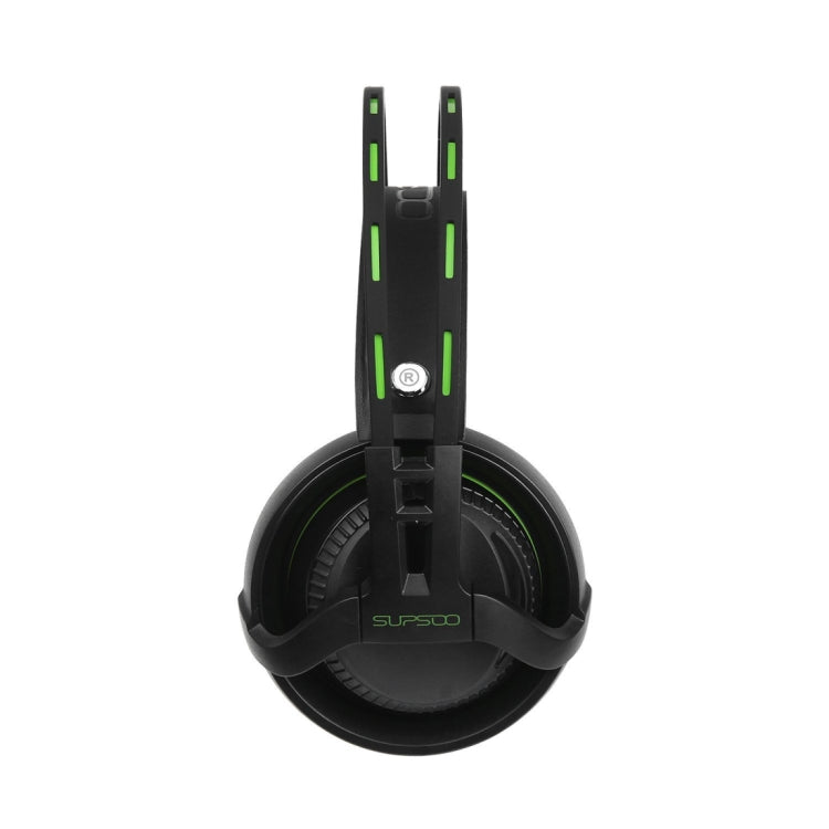 SUPSOO G810 Stereo Gaming Headset Wired Music Headphone with Wire Control & Mic & 3.5mm 2 in 1 Audio Line for PC, Laptop