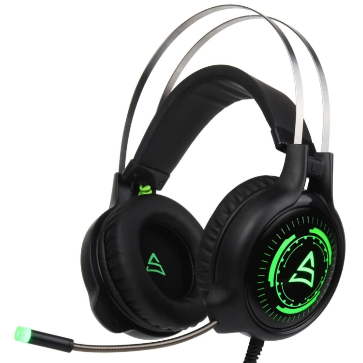 SUPSOO G815 USB Stereo Gaming Headset Wired Music Headphone with Volume Control & Rotating Mic for PC, Laptop