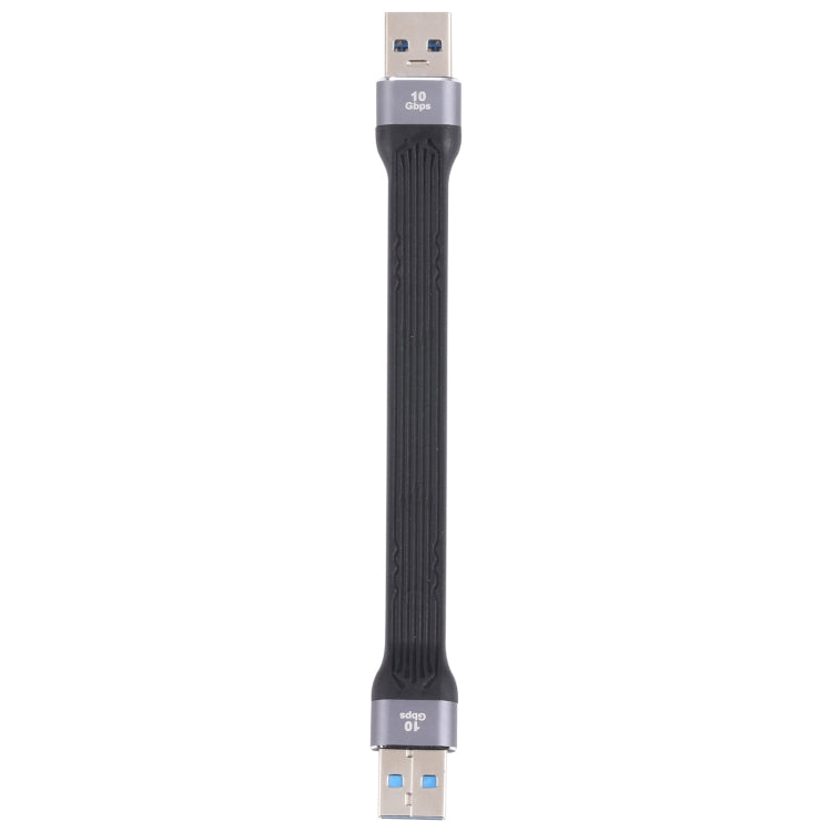10Gbps USB Male to USB Male Soft Flat Sync Data Fast Charging Cable