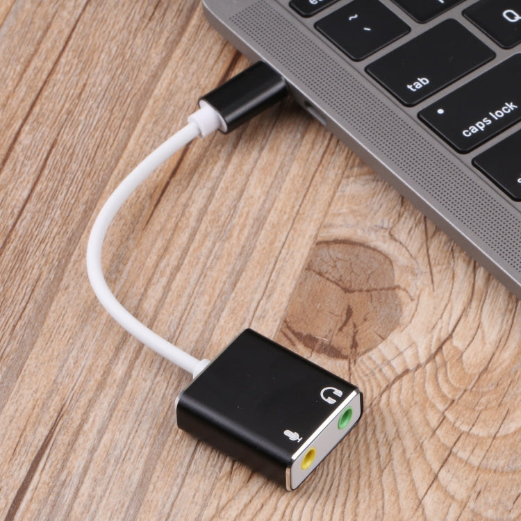 USB-C / Type-C to Jack 3.5mm Earphone Microphone Sound Card