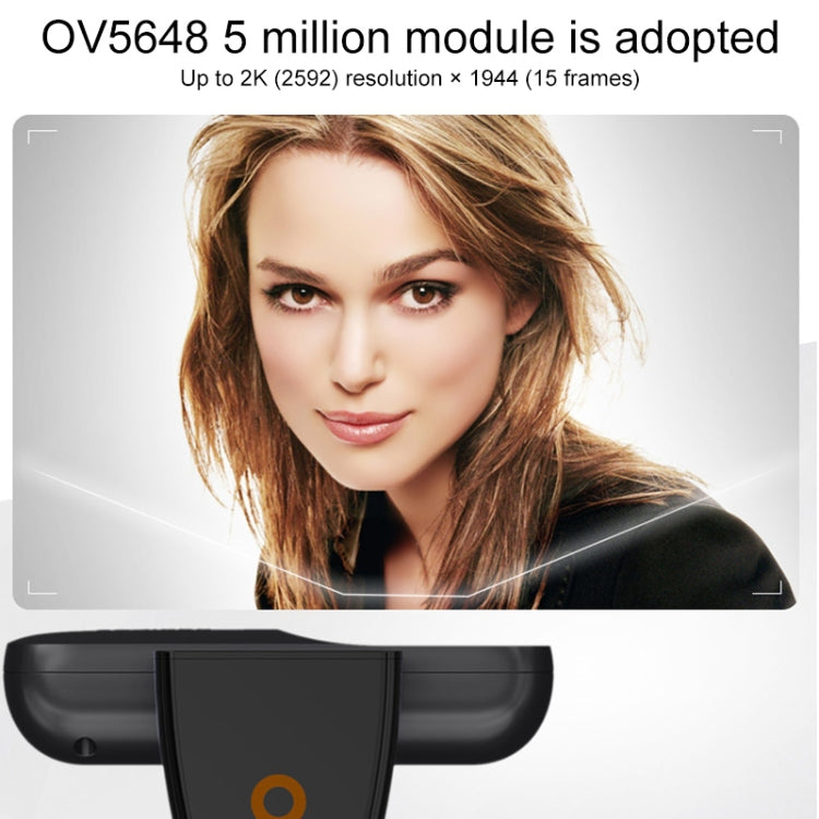 C90 4K Auto Focus HD Computer Camera Webcam(Black)