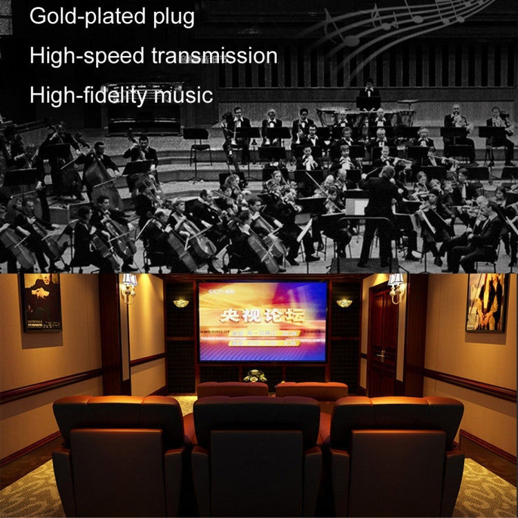 5m Gold Plated 3.5mm Jack to 2 x RCA Male Stereo Audio Cable