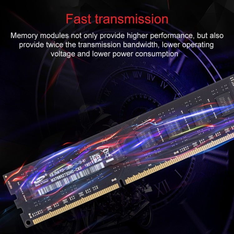 Kim MiDi DDR3 1600MHz 4GB Memory RAM Module for Desktop PC