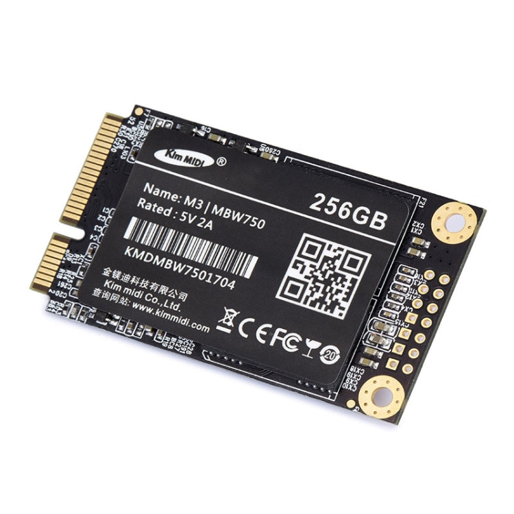 Kim MiDi MBW750 3.8mm 1.8 inch mSATA Solid State Drive, Flash Architecture: MLC, Capacity: 256GB