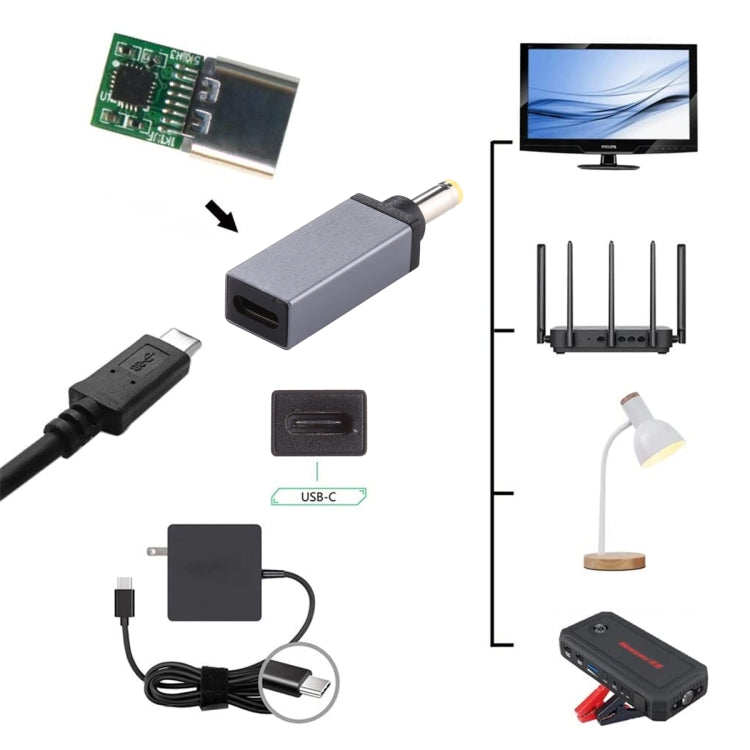 PD 18.5V-20V 4.8x1.7mm Male Adapter Connector