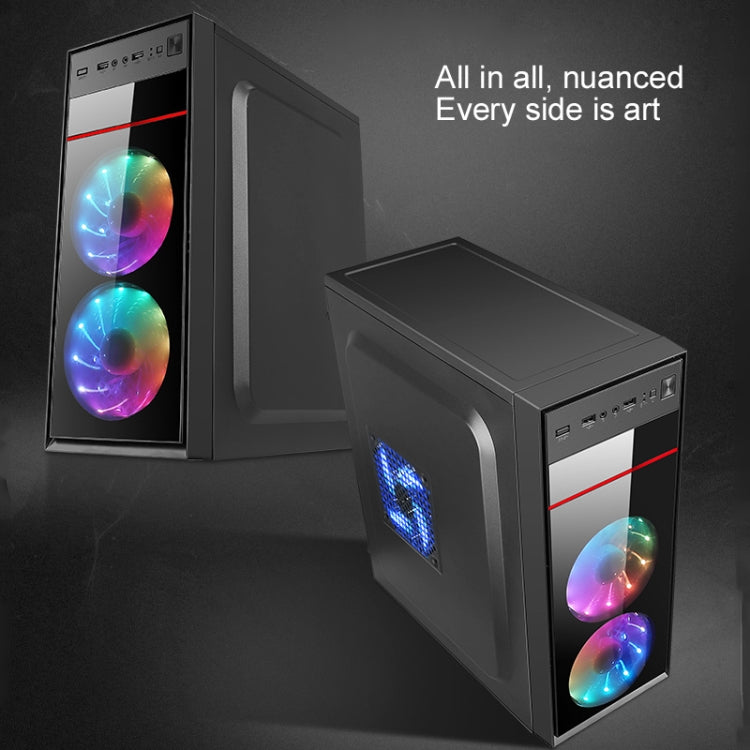 Aurora USB 2.0 Main Chassis 370x170x410mm M-ATX / ATX / Mini-ITX PC Desktop Computer Case