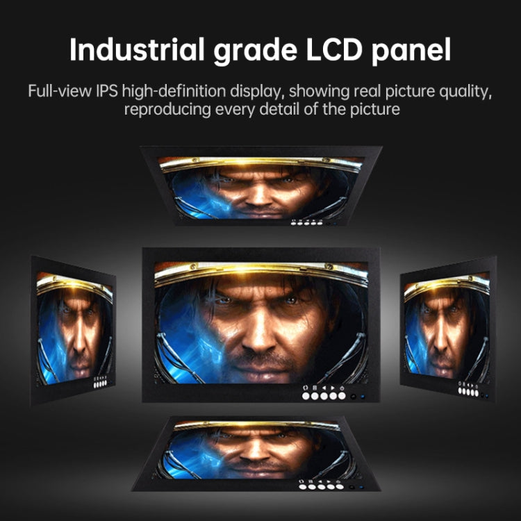10 inch 1920x1200 High-definition Highlight Multimedia LCD Monitor Security Video Surveillance Display