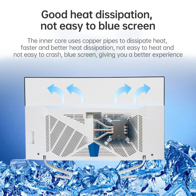 24 inch Curved Screen Office Home All-in-one PC Computer, Intel Core i5-3210, 8GB+128GB