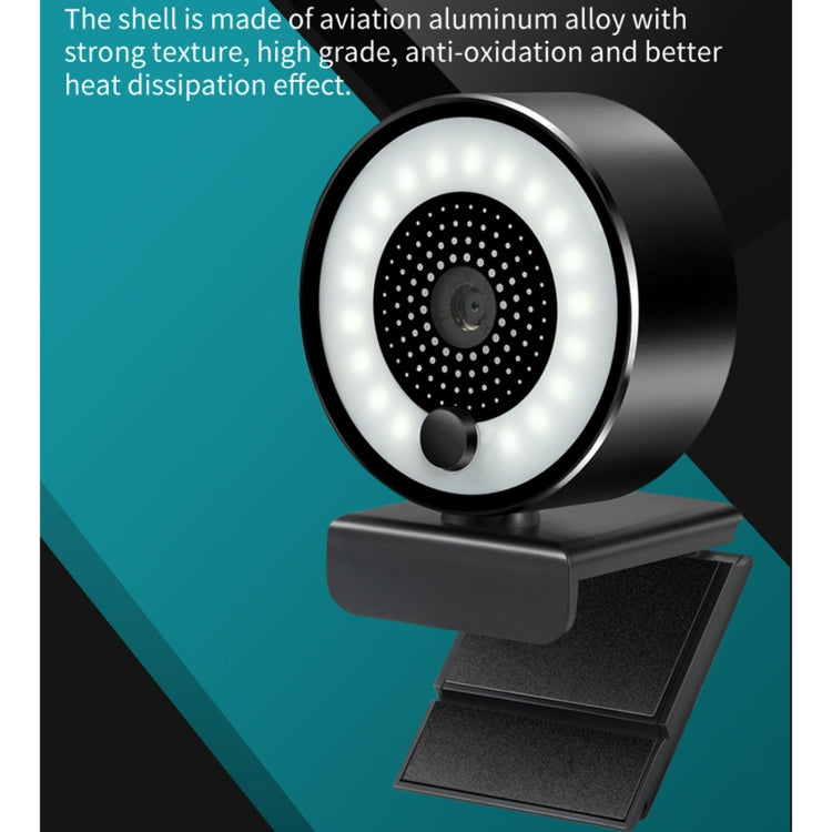 A9 5.0 Million Pixel 2K Auto Focus USB Computer Camera Webcam with Fill Light