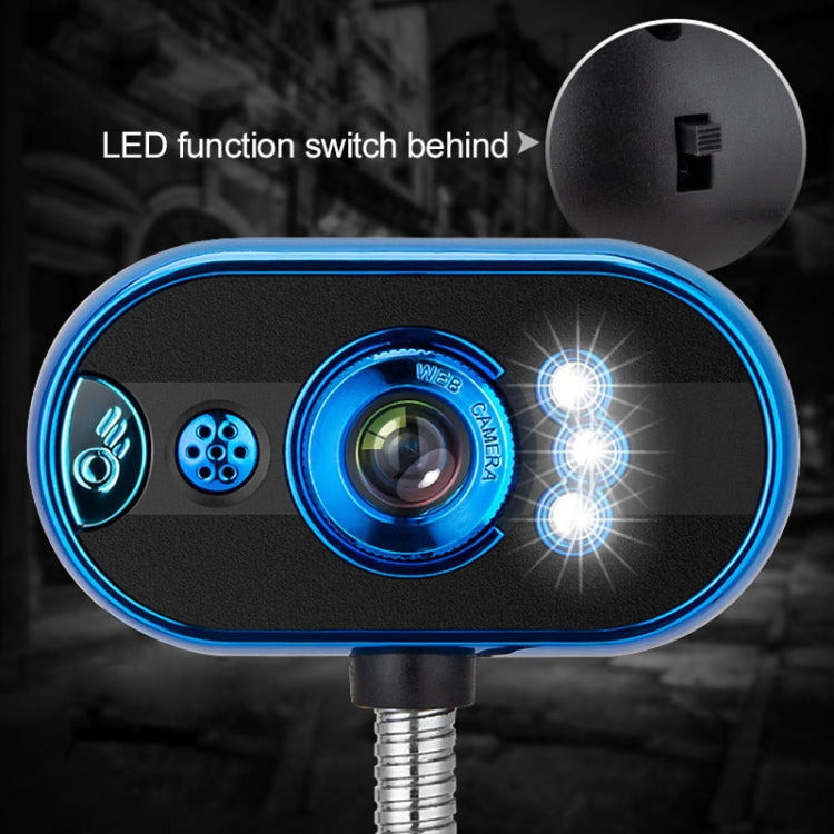 8.0 Mega Pixels USB Home Computer Camera with Mic & Night Vision Function