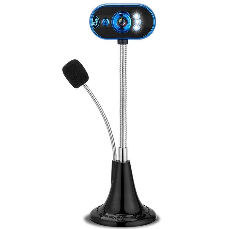 8.0 Mega Pixels USB Home Computer Camera with Mic & Night Vision Function