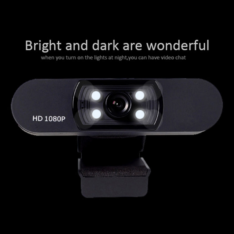 H800 2.0 Mega Pixels 1080P HD Drive-free USB Computer Camera