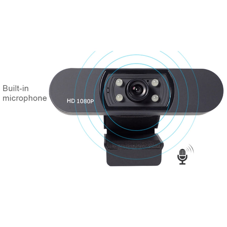 H800 2.0 Mega Pixels 1080P HD Drive-free USB Computer Camera