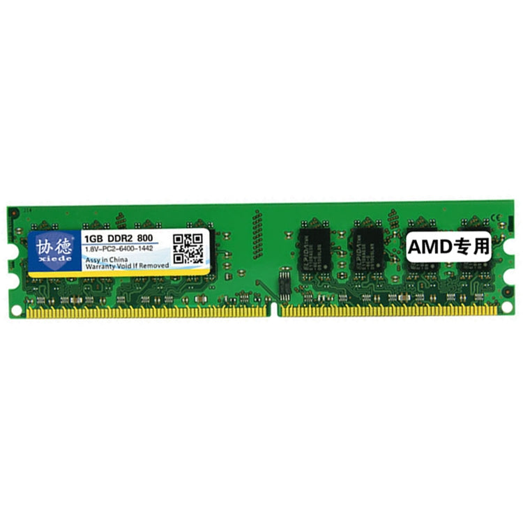 XIEDE X019 DDR2 800MHz 1GB General AMD Special Strip Memory RAM Module for Desktop PC