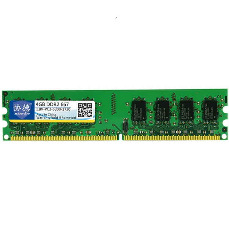 XIEDE X078 DDR2 667MHz 4GB General Full Compatibility Memory RAM Module for Laptop