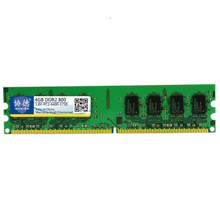 XIEDE X079 DDR2 800MHz 4GB General Full Compatibility Memory RAM Module for Desktop PC