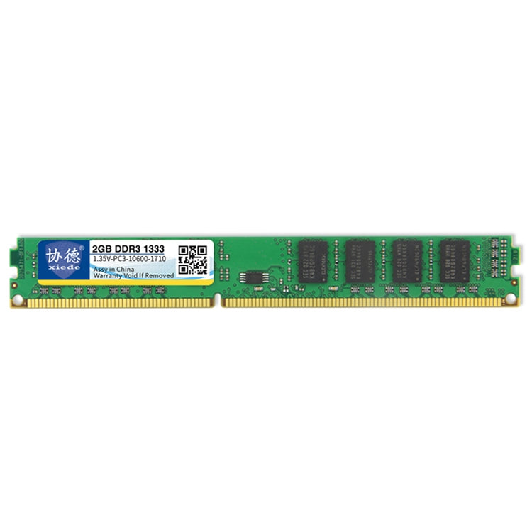 XIEDE X086 DDR3L 1333MHz 2GB 1.35V General Full Compatibility Memory RAM Module for Desktop PC