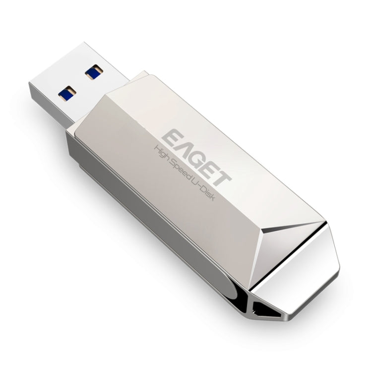 EAGET F70 128GB High-speed USB 3.0 360 Degree Rotating Zinc Alloy U Disk