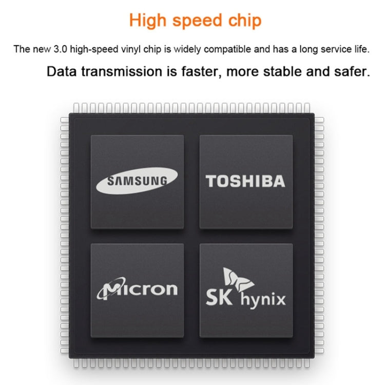 EAGET F70 256GB High-speed USB 3.0 360 Degree Rotating Zinc Alloy U Disk