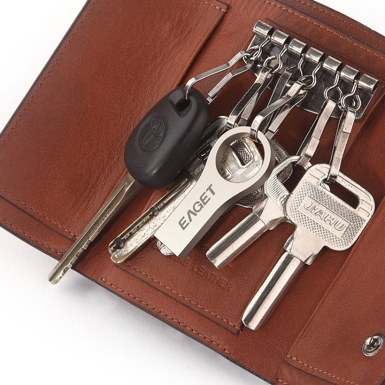 EAGET U9 32GB USB 2.0 Waterproof Shockproof Metal Ring Shape U Disk