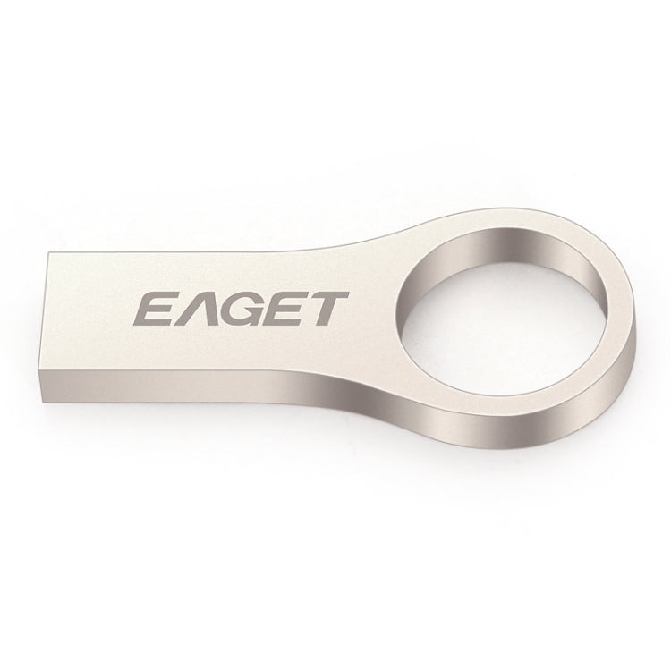 EAGET U9 32GB USB 2.0 Waterproof Shockproof Metal Ring Shape U Disk