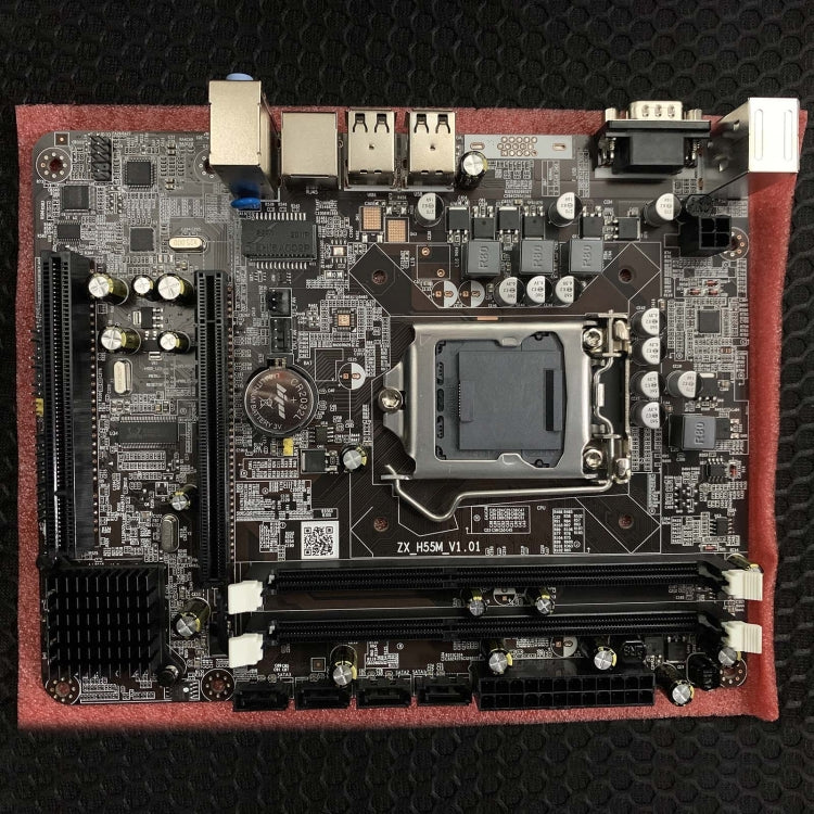 LGA 1156 DDR3 Computer Motherboard for Intel P55 Chip, Supports Intel Core i7 / i5 / i3 / Pentium CPU