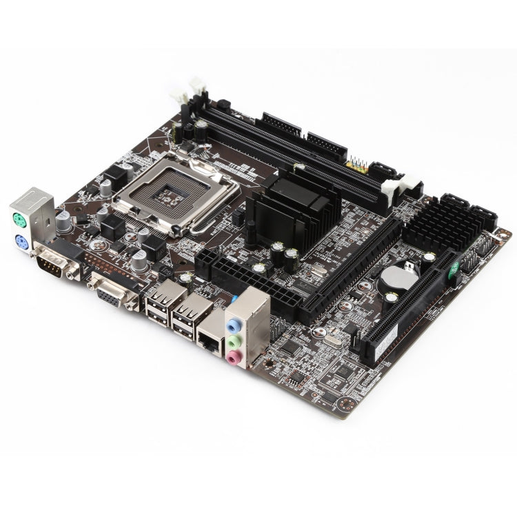 LGA 775 DDR3 Desktop Computer Motherboard for Intel G41 Chip, Sound Card Graphics Card Network Card Fully Integrated Dual-core Quad-core