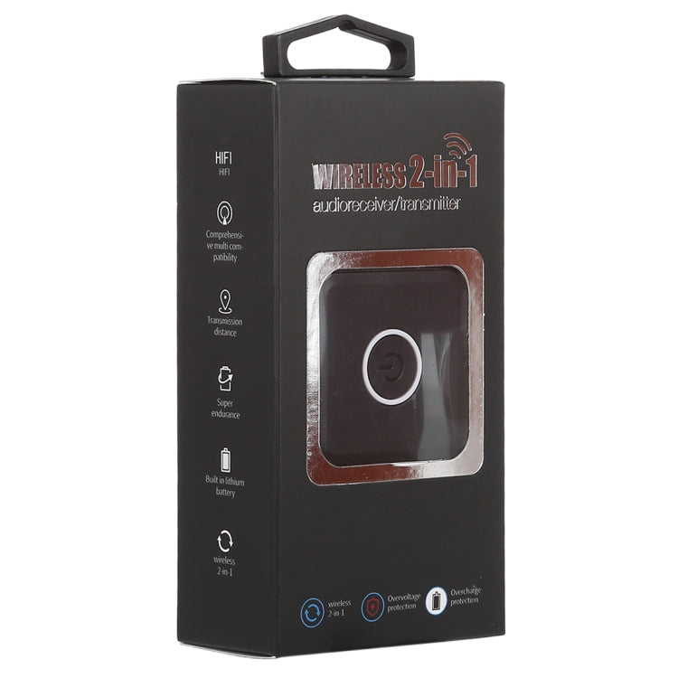 BYL-1815 2 in 1 Bluetooth V4.2 Audio Receiver / Transmitter Adapter (Black)