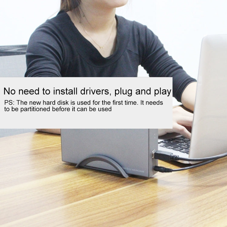 SATA 2.5 / 3.5 inch USB3.0 Interface External Mechanical Hard Disk Box