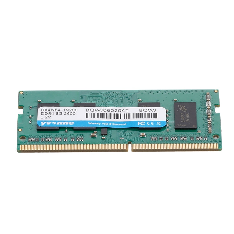 Yvonne DDR4 NB 8GB 2400MHz 1.2V Laptop PC Memory RAM