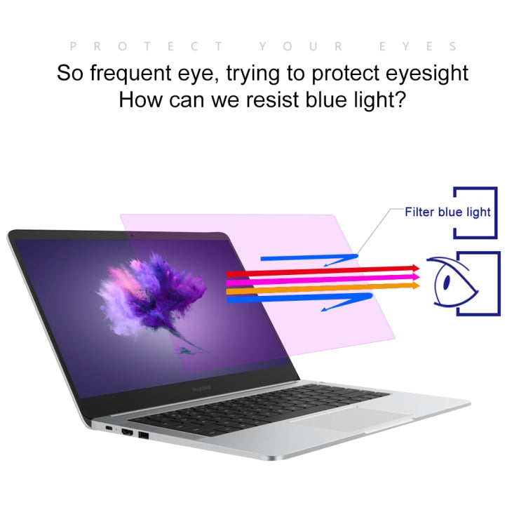 5H Crystal AR Anti Blue-ray Laptop Screen Protector for Huawei Honor MagicBook