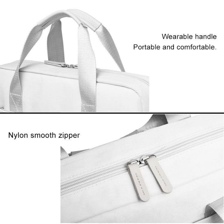 Creative Hanging Belt Silver Laptop Bag, Size: 15.6 Inches