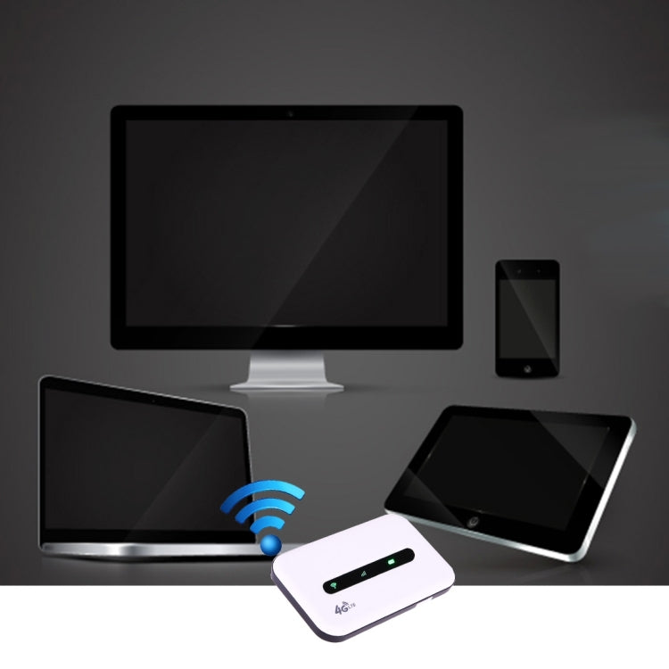 4G-MiFi-A2C5 4G WiFi Wireless Mobile WiFi Router(White)