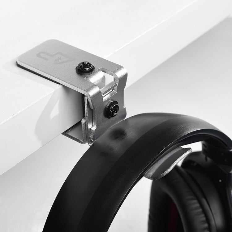 Universal Aluminum Alloy Screw Fixed Headphone Hook