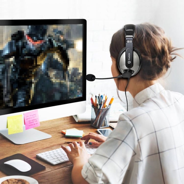 TUCCI TC-L760MV Stereo PC Gaming Headset with Microphone