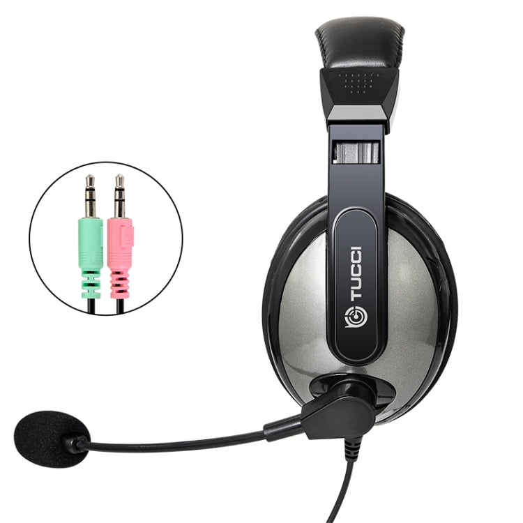 TUCCI TC-L760MV Stereo PC Gaming Headset with Microphone