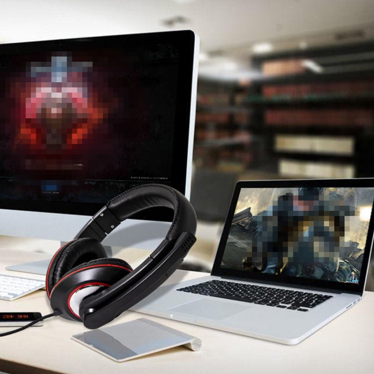 TUCCI TC-X8 Stereo PC Gaming Headset with Microphone & Conversion Cable