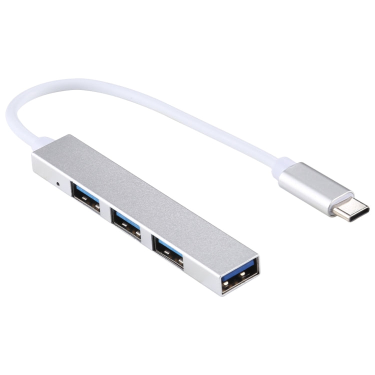 T-818 4 x USB 3.0 to USB-C / Type-C HUB Adapter