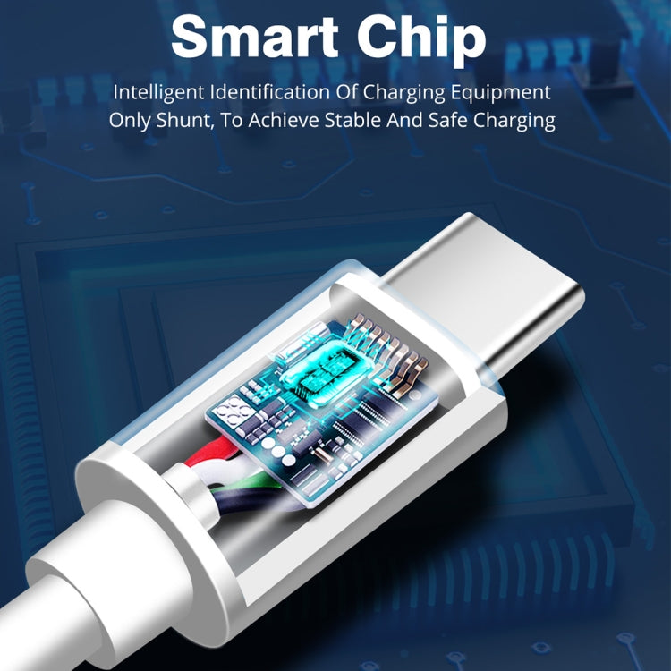 5A USB 3.0 Male to USB-C / Type-C Male Fast Charging Data Cable, Length: 50cm