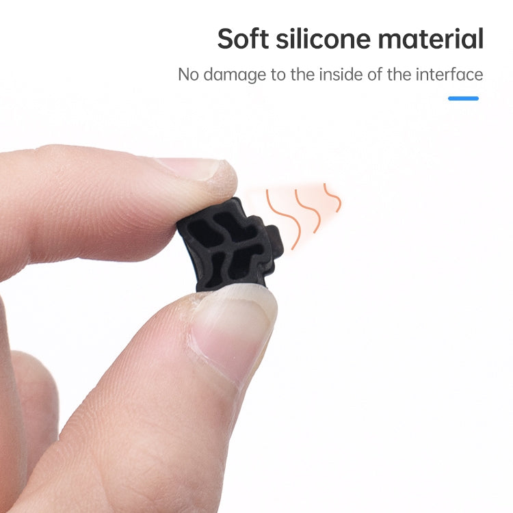 20 PCS Silicone Anti-Dust Plugs for RJ45 Port