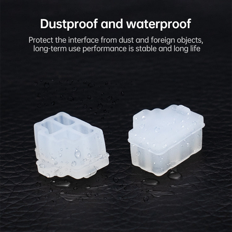 20 PCS Silicone Anti-Dust Plugs for RJ45 Port