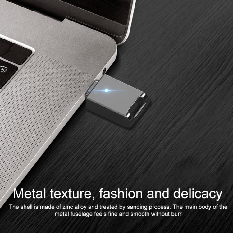 64GB USB-C / Type-C Zinc Alloy USB Flash Drive with Keychain