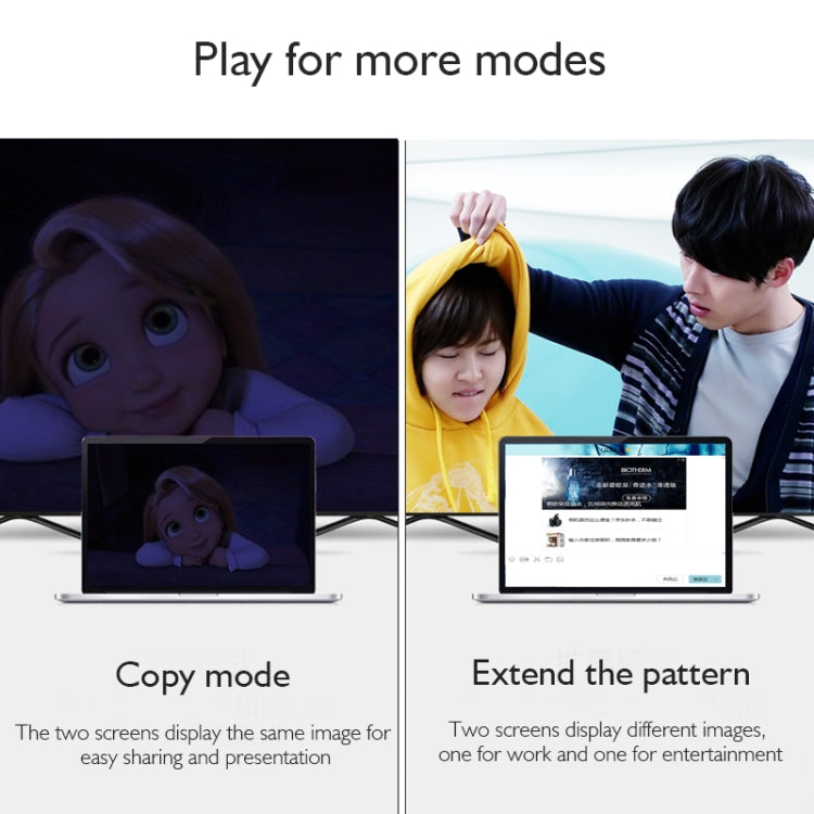 basix H8 USB-C / Type-C to VGA Multi-function Converter, Cable Length: 1.8m (White)