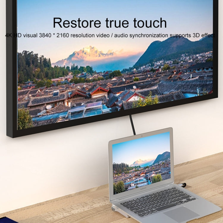 BYL-2003 11 in 1 USB-C / Type-C to 4 x USB + SD/TF + RJ45 + 3.5mm + HDMI + VGA + PD Multi-function HUB