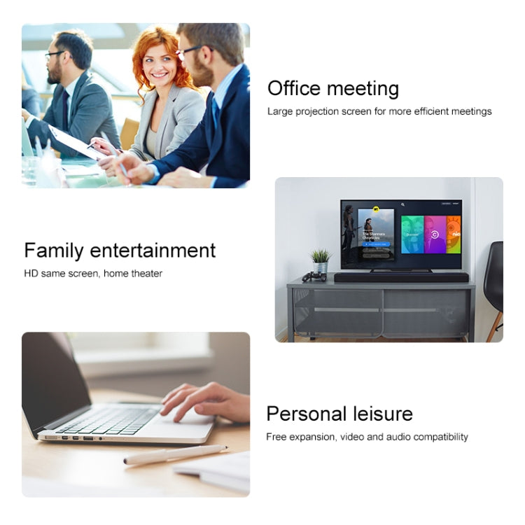 BYL-2003 11 in 1 USB-C / Type-C to 4 x USB + SD/TF + RJ45 + 3.5mm + HDMI + VGA + PD Multi-function HUB