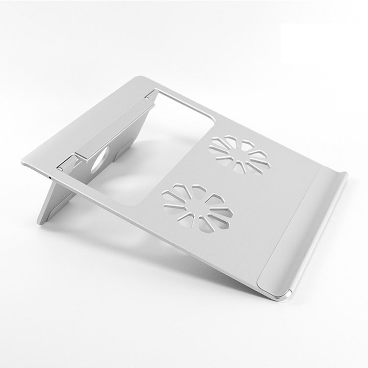 Universal Portable Foldable Hollow Radiating Aluminum Laptop Desktop Stand for Laptops Under 17 inch
