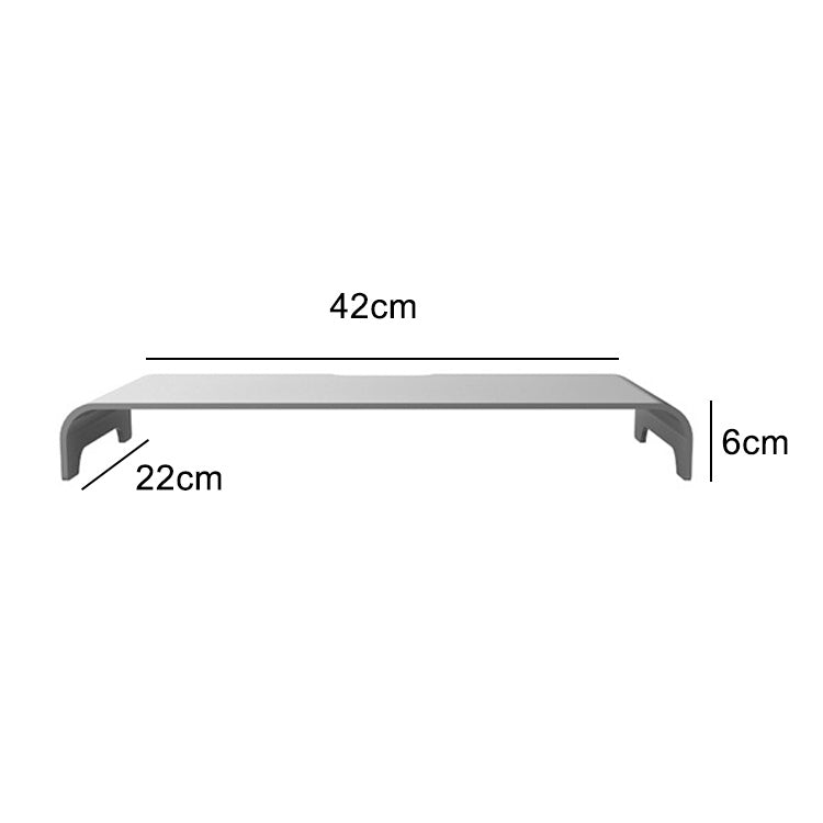 Universal Aluminum Alloy Single-layer Laptop Stand, Size: 42 x 22 x 6cm, Thickness: 4mm